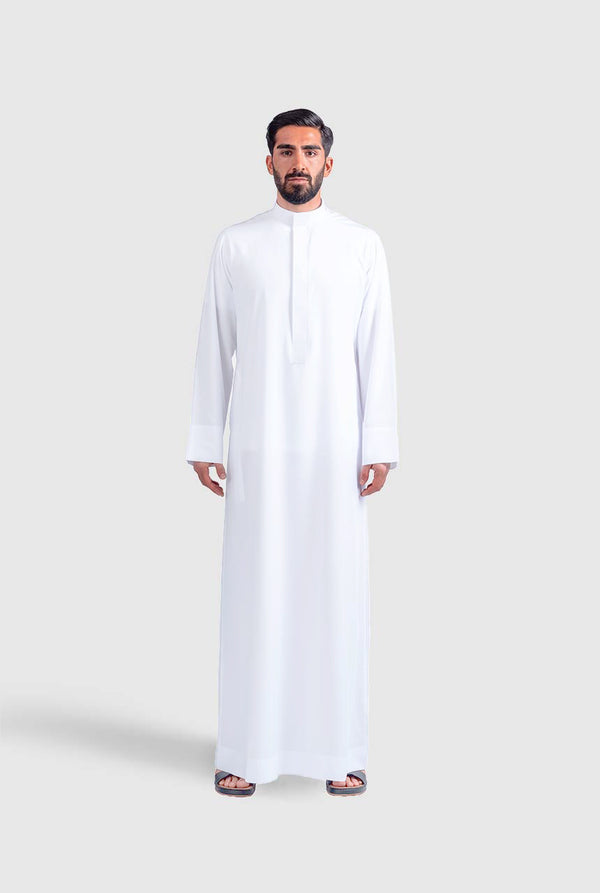 Kuwaiti Kandoora - Brilliant White